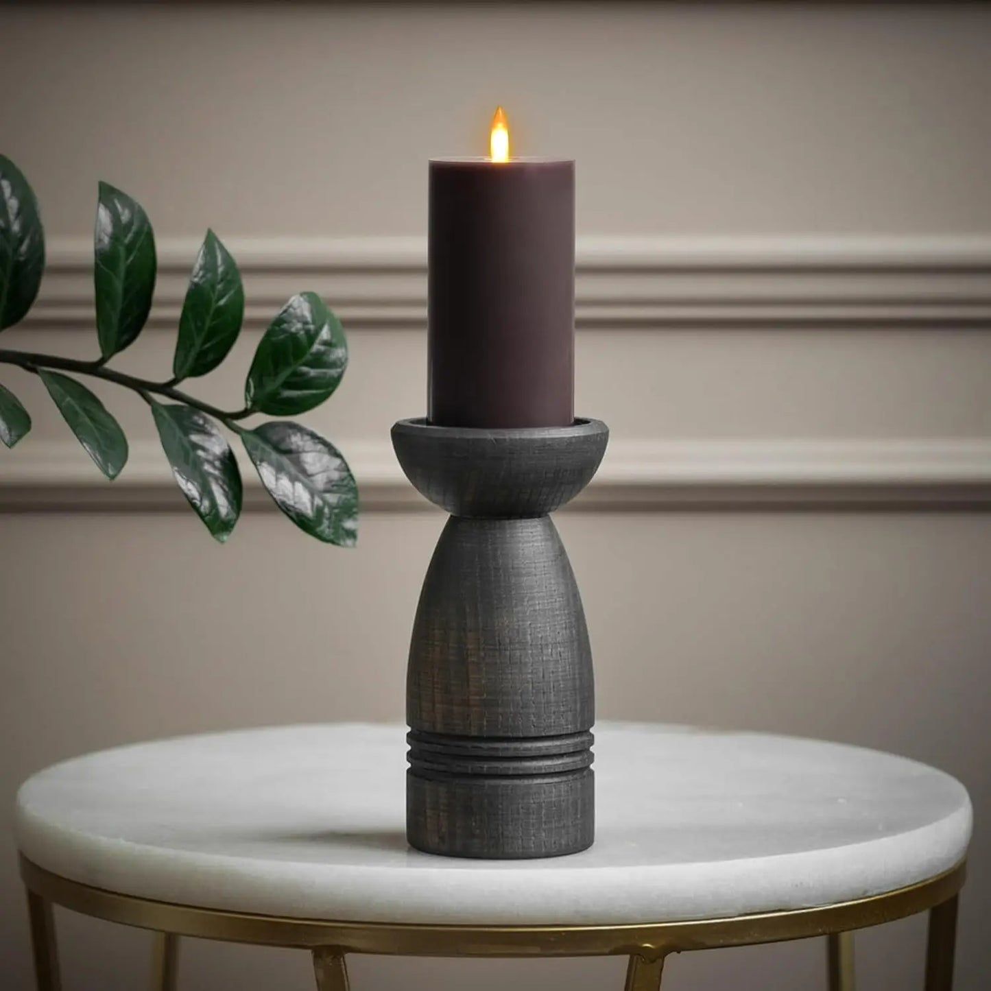 Flameless LED Candles with Remote Control 3D Dancing Flame Flickering Candle Battery Powered Minimalist Home Decoration Real Wax