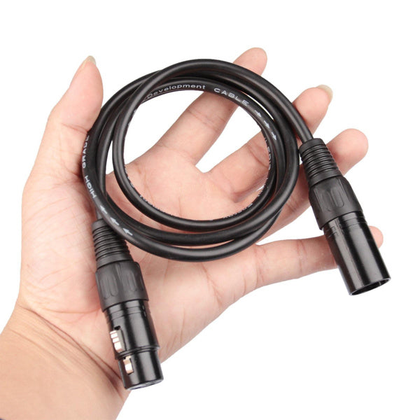 Pack of 16 Pcs- 3-Pin 3 Ft /1m Signal XLR/MF Connection Cables Stage Light Wire Male To Female for Par Light