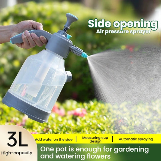 3L Plant Sprayer, Fine Mist & Side-Fill, Multi-Angle Wand for Garden, Farm, Lawn, Home & Agricultural Use