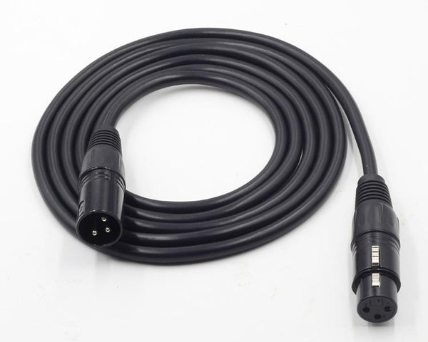 Pack of 16 Pcs 3-Pin 6.5 Ft (200 Cm) XLR Cables Shielded Stage Lighting Data Cable 2 Meters